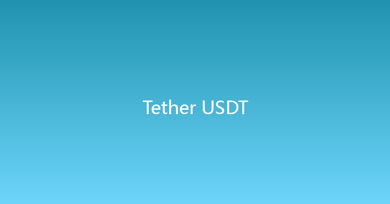 Tether USDT 