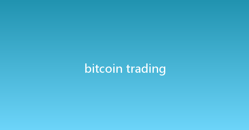 bitcoin trading 