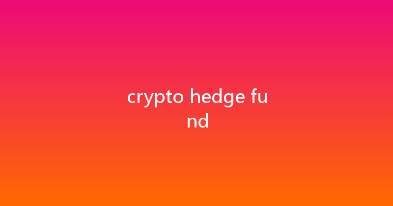 crypto hedge fund 