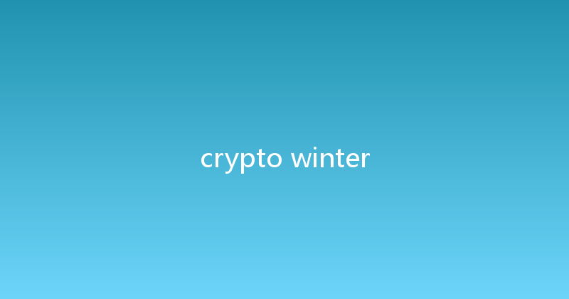 crypto winter 